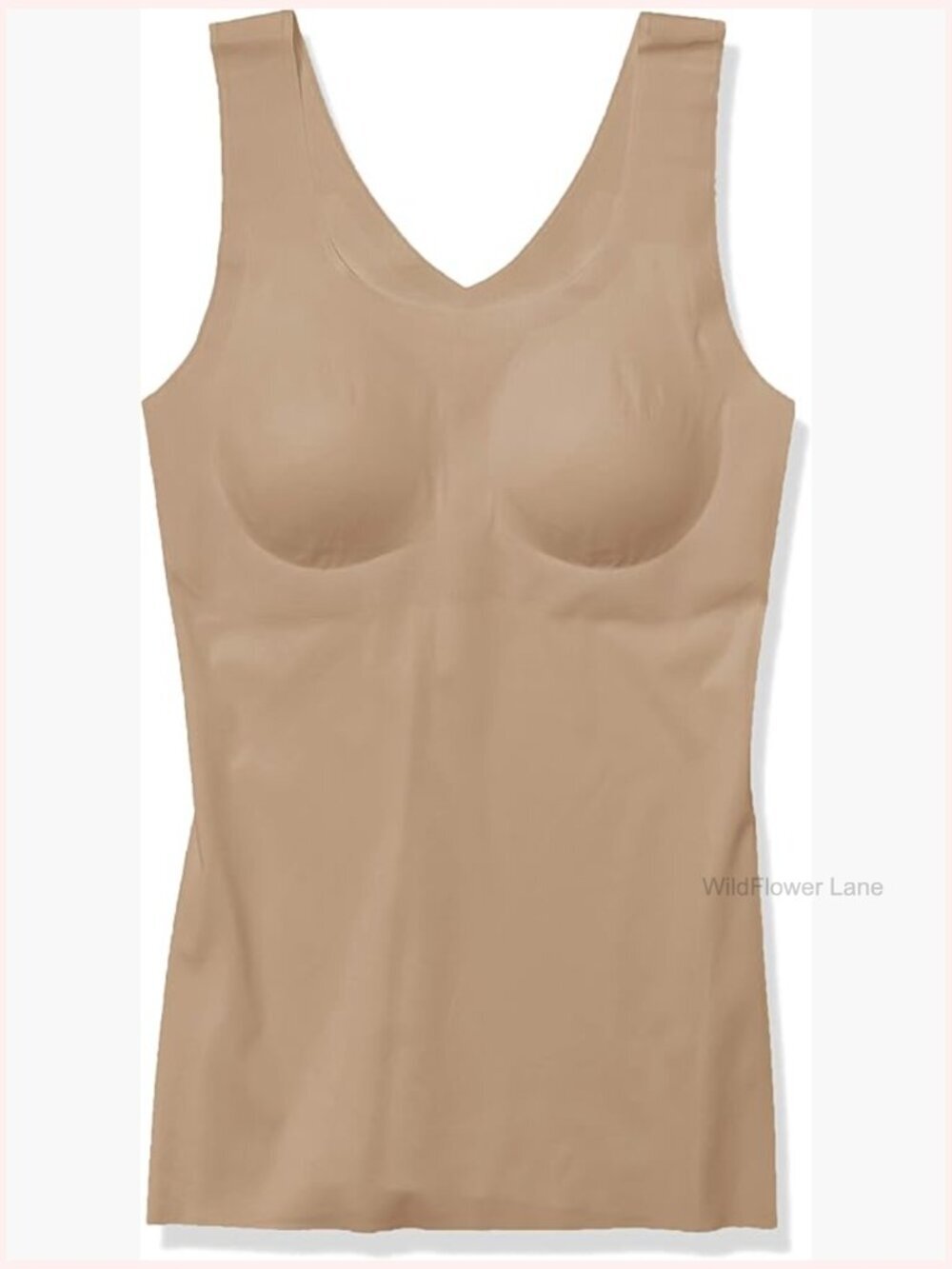 Light Control Shapewear Tank with Built-In Bra